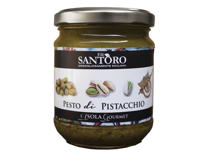 Sauce pesto de pistache de Sicile