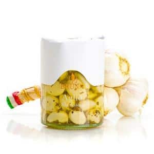 Bocal ail confit huile antipasti